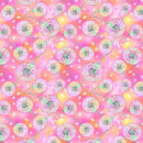 TT Fanciful Fronds Ethereal Dandelion Field - CD2822-PINK - Cotton Fabric