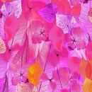 TT Fanciful Fronds Packed Lacy Leaf - CD2821-PINK - Cotton Fabric