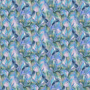 TT Flourish Pretty Packed Peacock Feather - CD2584-PASTEL - Cotton Fabric