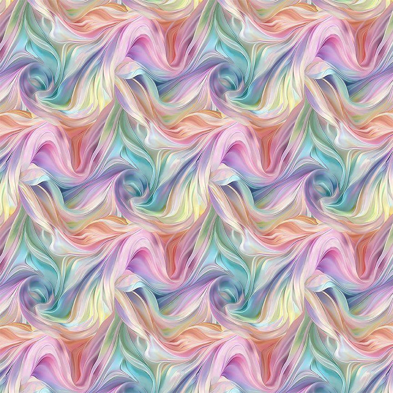 TT Flutter Satin Texture - CD3779-PASTEL - Cotton Fabric