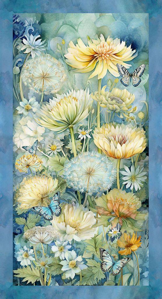 TT Forest Whisper 24" Panel - CD3680-MULTI - Cotton Fabric