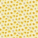 TT Forest Whisper Packed Daisies - CD3686-YELLOW - Cotton Fabric
