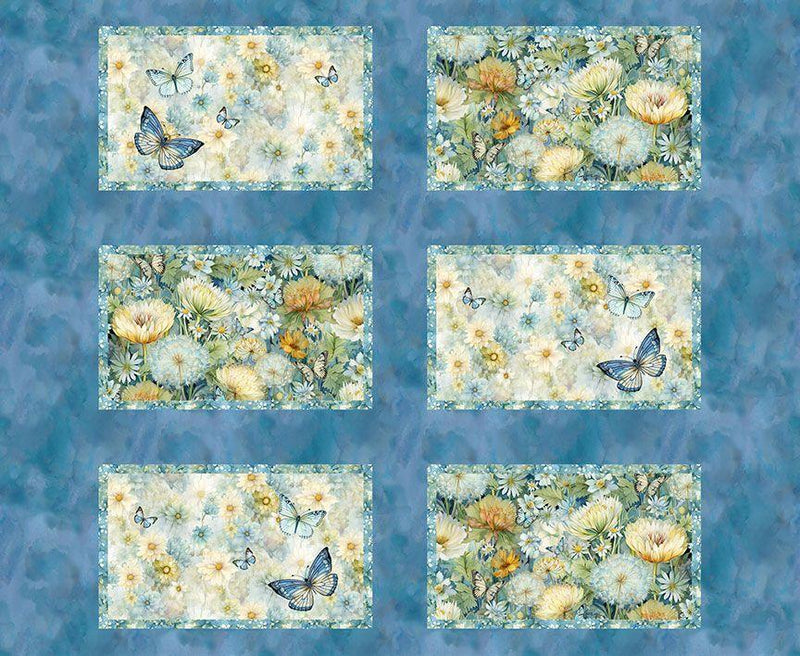 TT Forest Whisper Placemat Panel - CD3538-MULTI - Cotton Fabric