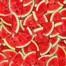 TT Fresh Fruit Packed Watermelon Slices - CD3910-WATERMELON - Cotton Fabric