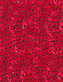 TT Fresh Fruit Watermelon Pits - CD1173-RED - Cotton Fabric