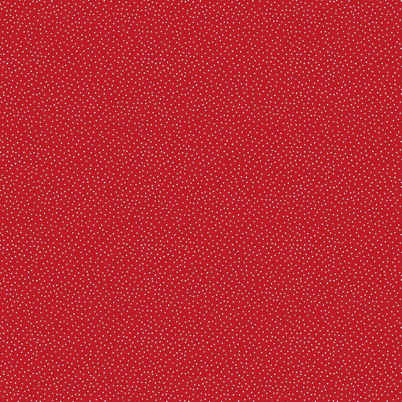 TT Garden Redwork Dots - CD3105-RED - Cotton Fabric