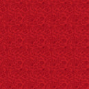 TT Garden Redwork Elegant Floral - CD2357-SCARLET - Cotton Fabric