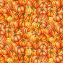 TT Gather with a Grateful Heart Packed Pumpkin - CD3517-PUMPKIN - Cotton Fabric