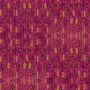 TT Gilded Plume Abstract Bejeweled Stripes - CM1886-BURGUNDY - Cotton Metallic Fabric