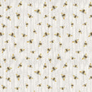 TT Honey Bee Farm - CD2391-GREY - Cotton Fabric