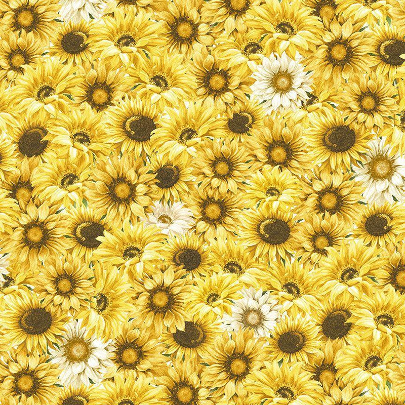 TT Honey Bee Farm - CD2398-YELLOW - Cotton Fabric