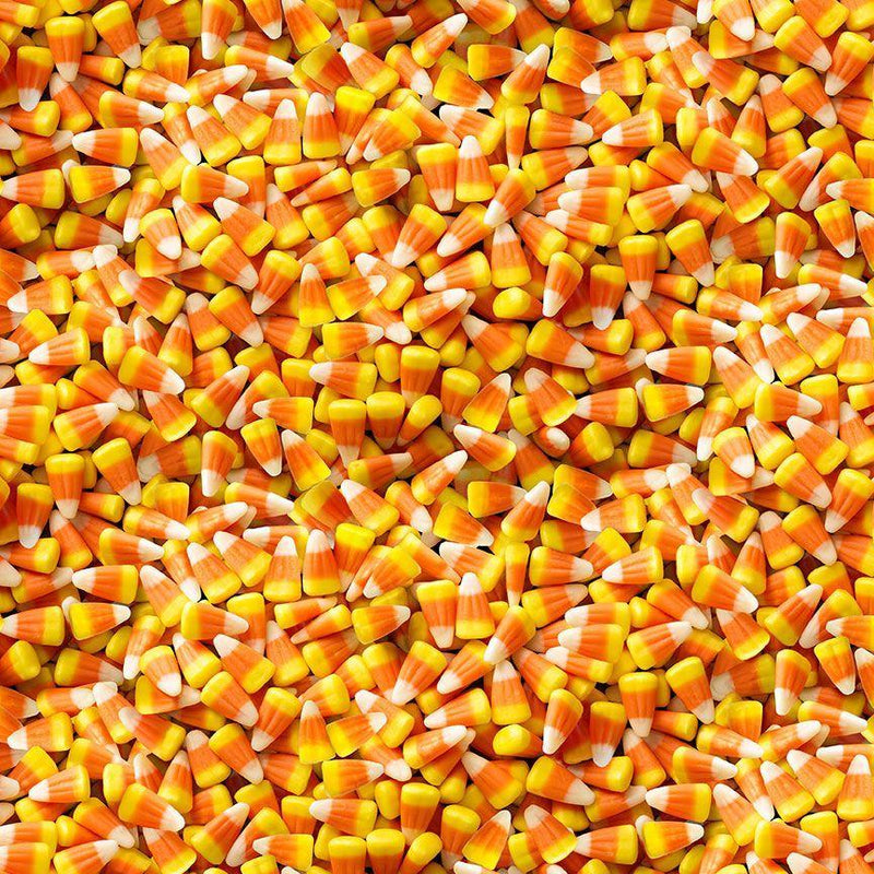 TT I Boo What I Want Packed Candy Corns - CD2938-CORN - Cotton Fabric