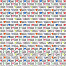 TT I Love Dogs - CD4362-WHITE - Cotton Fabric