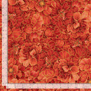 TT Imperial Bloom Packed Peony Floral - CM4373-RED - Cotton Metallic Fabric