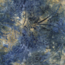 TT Large Tropical Leaves 108" - B3086-LUNA - Cotton Batik Fabric