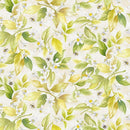 TT Lemon Bouquet Lemon Blossom & Bees - CD2455-BEIGE - Cotton Fabric