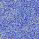 TT Moonlight Waves Metallic - CM3994-WAVE - Cotton Metallic Fabric