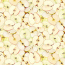 TT Orchard Valley Packed Apples Slices - CD2866-CREAM - Cotton Fabric