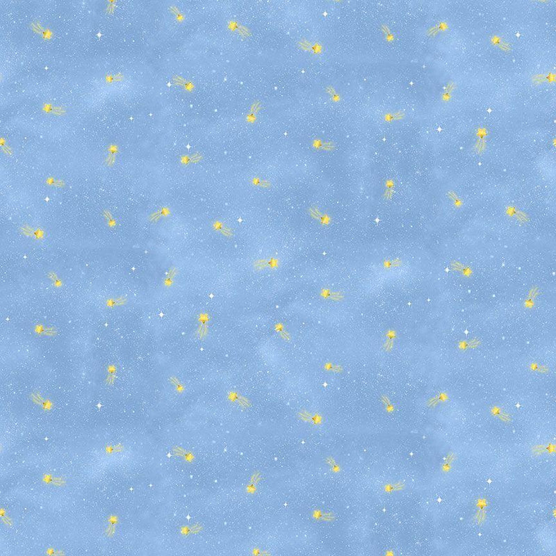 TT Owl Always Love You Shooting Stars - CD3242-SKY - Cotton Fabric