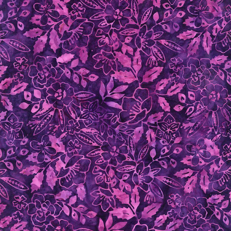 TT Pansy Batiks - B1770-PANSY - Cotton Fabric