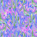 TT Pansy Perfection Abstract Swirls - CD3756-MULTI - Cotton Fabric