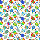 TT Pickleball Pickleball Paddle - CD3016-WHITE - Cotton Fabric