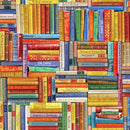 TT Sewing Room Sewing Library Books - CD2597-MULTI - Cotton Fabric