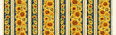 TT Sunflower Farm Sunflower 11" Stripe - CD3362-SAPPHIRE - Cotton Fabric
