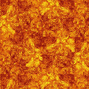 TT Sunflower Symphony Brush Texture - CD3536-ORANGE - Cotton Fabric