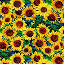 TT Sunflower Symphony Painted Sunflower - CD3531-SUNFLOWER - Cotton Fabric