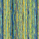 TT Sunflower Symphony String Stripes - CD3538-MULTI - Cotton Fabric