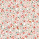 TT Til the Cows Come Home Cow Floral Bouquet - CD4044-STRAW - Cotton Fabric