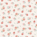 TT Til the Cows Come Home Cow Vintage Floral - CD4045-CREAM - Cotton Fabric