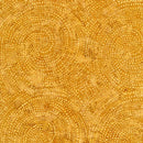 TT Tonga Amber Batiks Dotty Spiral - B2336-OAK - Cotton Batik Fabric