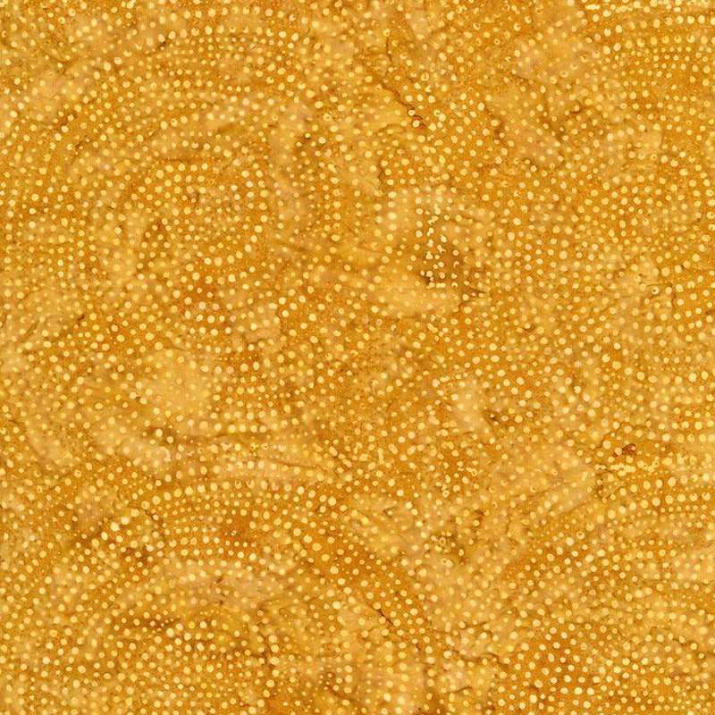 TT Tonga Amber Batiks Dotty Spiral - B2336-OAK - Cotton Batik Fabric