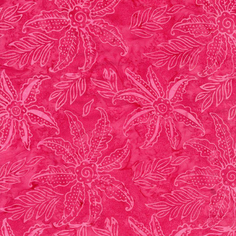 TT Tonga Brightside Batiks - B7125-PINK - Cotton Fabric