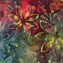 TT Tonga Cedar & Sleighbells Batiks - B8165-HOLIDAY - Cotton Fabric