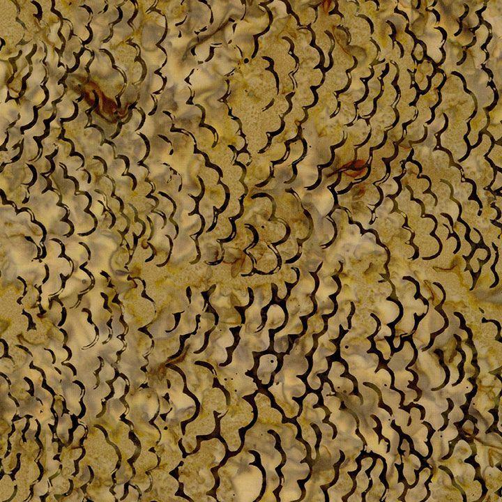 TT Tonga Chateau Batiks - B3927-CORK - Cotton Batik Fabric