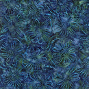TT Tonga Juniper Batiks Raindrops - B6863-MIDNIGHT - Cotton Batik Fabric