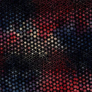 TT Tonga Liberty Batiks Geo Floral Shape - B2695-UNITED - Cotton Fabric