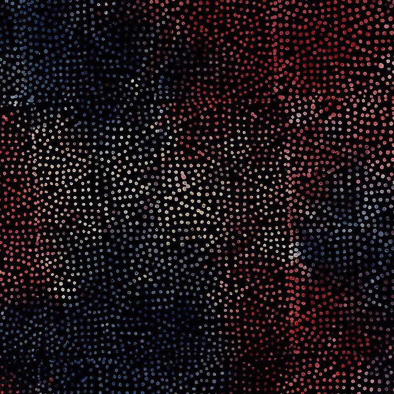TT Tonga Liberty Batiks Water Color Dots - B2705-MEMORIAL - Cotton Fabric