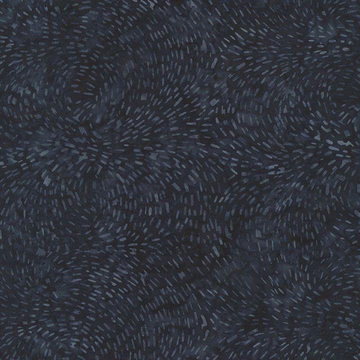 TT Tonga Luna Batiks Flight Patterns - B4550-INK - Cotton Fabric
