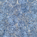 TT Tonga Luna Batiks Rain Circles - B3458-LAKE - Cotton Fabric