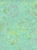 TT Tonga Mini Gulf Coast Batiks Star Drops - B6165-SURF - Cotton Batik Fabric