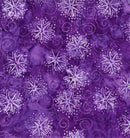 TT Tonga Mini Heather Batiks Pinwheel - B6169-VIOLET - Cotton Fabric
