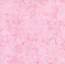 TT Tonga Mini Heather Batiks Tropical Flowers & Star Bursts - B8786-PEONY - Cotton Fabric