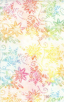 TT Tonga Mini Starfish Batiks Firework - B6167-SHELL - Cotton Batik Fabric
