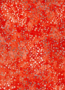 TT Tonga Mini Starfish Batiks Floating Pearls - B8166-CORAL - Cotton Batik Fabric