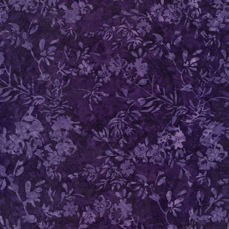 TT Tonga Paradise Batiks - B6750-GRAPE - Cotton Fabric