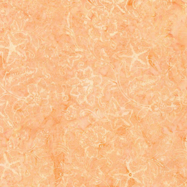 TT Tonga Pastel Batiks - B3281-PEACH - Cotton Batik Fabric